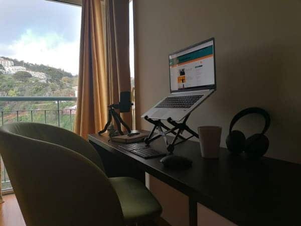 Mein Arbeitsplatz auf Madeira als Digitaler Nomade